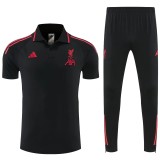 26-27 Liverpool (black) Polo Short Thailand Quality set