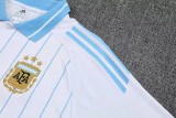 2026 Argentina (white) Polo Short Thailand Quality set