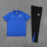 26-27 Chelsea (Colorful Blue) Polo Short Thailand Quality set