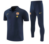 26-27 FC Barcelona (royal blue) Polo Short Thailand Quality set