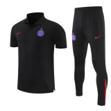 26-27  Paris Saint-Germain (black) Polo Short Thailand Quality set