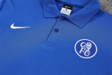 26-27 Chelsea (Colorful Blue) Polo Short Thailand Quality set