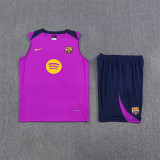25-26 FC Barcelona (vest) Set.Jersey & Short High Quality