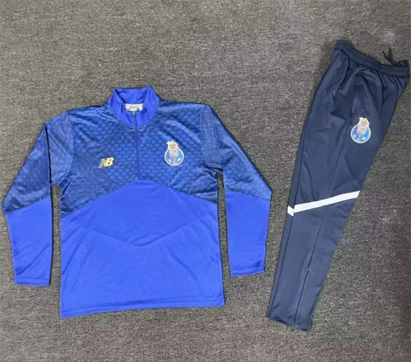25-26 FC Porto  Adult Sweater tracksuit set Training Suit