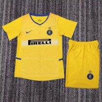 Kids kit 02-03 Inter milan Third Away (Retro Jersey) Thailand Quality
