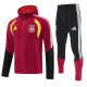 2026 Germany (red) hooded Windbreaker Soccer Jacket suit