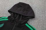 2026 Mexico (black) hooded Windbreaker Soccer Jacket suit
