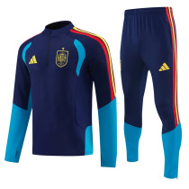 2026 Spain (royal blue) Adult Sweater tracksuit set