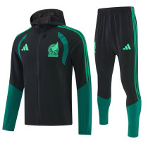 2026 Mexico (black) hooded Windbreaker Soccer Jacket suit