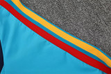 2026 Spain (lake blue) hooded Windbreaker Soccer Jacket suit