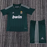 Kids kit 12-13 Real Madrid Third Away (Retro Jersey) Thailand Quality