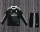 Long sleeve Kids kit 14-15 Real Madrid Third Away (Retro Jersey) Thailand Quality