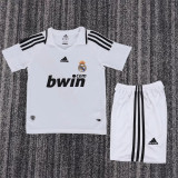 Kids kit 08-09 Real Madrid home (Retro Jersey) Thailand Quality