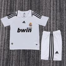Kids kit 08-09 Real Madrid home (Retro Jersey) Thailand Quality