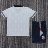 Kids kit 1990 England home (Retro Jersey) Thailand Quality