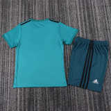 Kids kit 17-18 Real Madrid Third Away (Retro Jersey) Thailand Quality