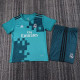 Kids kit 17-18 Real Madrid Third Away (Retro Jersey) Thailand Quality
