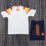 Kids kit 1996 Spain Third Away (Retro Jersey) Thailand Quality
