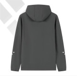 2026 C (dark gray) Jacket and cap set training suit Thailand Qualit