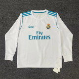 Long sleeve 17-18 Real Madrid home Retro Jersey Thailand Quality