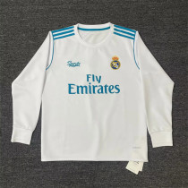 Long sleeve 17-18 Real Madrid home Retro Jersey Thailand Quality
