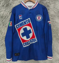 Long sleeve 98-99 Cruz Azul home Retro Jersey Thailand Quality