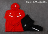 26-27 Liverpool (Red) Jacket and cap set training suit Thailand Qualit