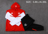 25-26 Arse (Red) Jacket and cap set training suit Thailand Qualit