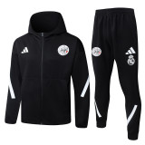 25-26 Ajax (black) Jacket and cap set training suit Thailand Qualit