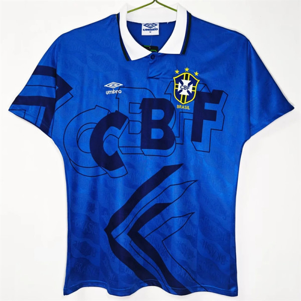1992 Brazil Away Retro Jersey Thailand Quality