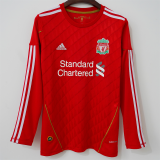Long sleeve 10-11 Liverpool home Retro Jersey Thailand Quality