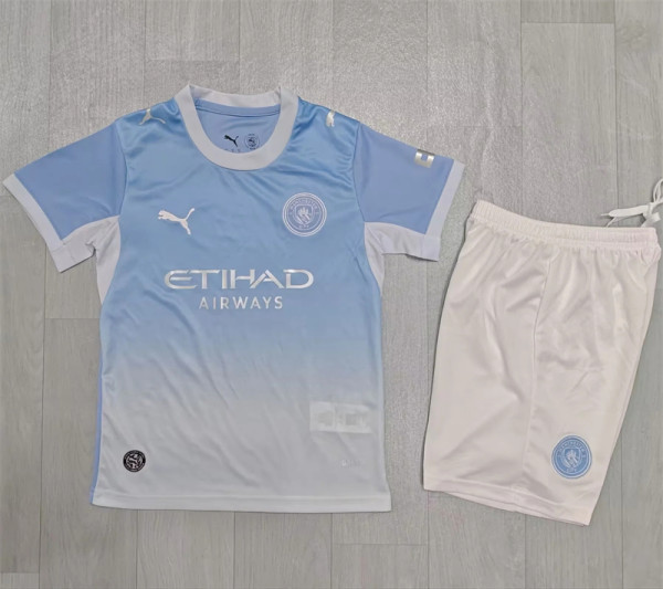 Kids kit 26-27 Manchester City home Thailand Quality