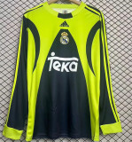 Long sleeve 99-00 Real Madrid (goalkeeper) Retro Jersey Thailand Quality