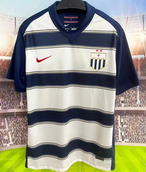 26-27 Alianza Lima Away Fans Version Thailand Quality