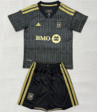 26-27 Los Angeles FC home Set.Jersey & Short High Quality