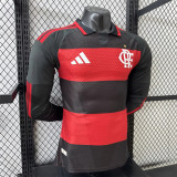 Long sleeve 26-27 Flamengo home Player Version Thailand Quality