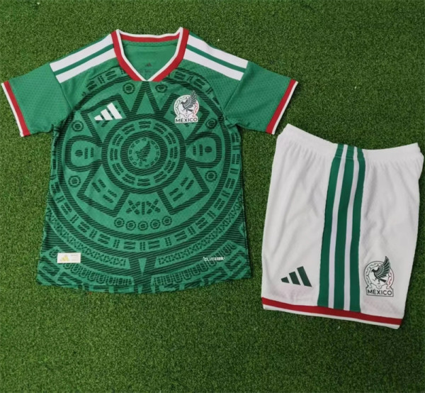 Player Version Kids kit 2026 Mexico home Thailand Quality
