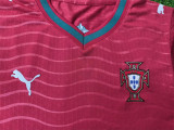 Player Version Kids kit 2026 Portugal home Thailand Quality
