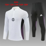 Player Version Young 25-26 Manchester United (White) Sweater tracksuit set