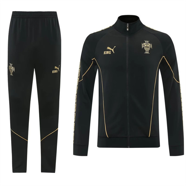 2026 Portugal (black) Jacket Adult Sweater tracksuit set