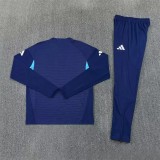 Player Version 25-26 Real Madrid (royal blue) Adult Sweater tracksuit set