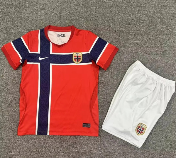 Kids kit 2026 Norway home Thailand Quality