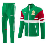 2026 Mexico(green) Jacket Adult Sweater tracksuit set