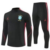 26-27 Brazil (black) Adult Sweater tracksuit set