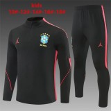 Young 26-27 Brazil (black) Sweater tracksuit set
