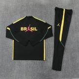26-27 Brazil (black) Adult Sweater tracksuit set