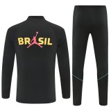 26-27 Brazil (black) Adult Sweater tracksuit set