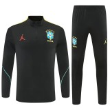 26-27 Brazil (black) Adult Sweater tracksuit set