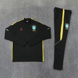 26-27 Brazil (black) Adult Sweater tracksuit set