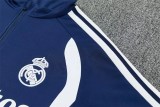 26-27 Real Madrid (royal blue) Adult Sweater tracksuit set